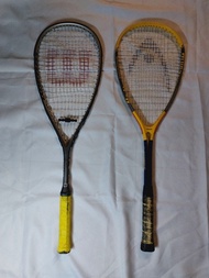 壁球拍 Head Mg. Magnesium S100 & Wilson Squash Rackets