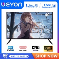【ราคาพิเศษ】 WEYONทีวี 40 นิ้วทีวีราคาถูกโทรทัศน์จอแบน โทรทัศน์ TV
