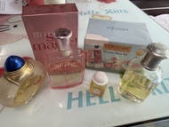 Loccitane ,Twilly ,Wisteria,Miracle ,Boucheron香水