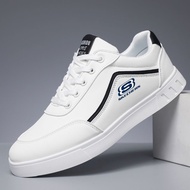 Ready Stock Kasut Lelaki 3Colors Size 38-48 Large Size Men's Shoes Casual Sneakers Leather Board Tre