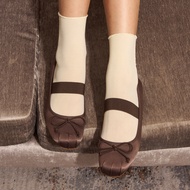 a.moment-SATIN BALLERINAS SHOE