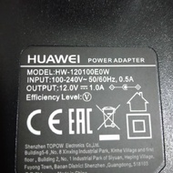 Original Huawei 12V 1.5A Adapter Original 12V 1.5A Adapter