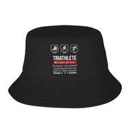 Swim Bike Run Triathlete Fisherman's Hat Bucket Hat
