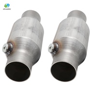 2.5inch Spun Universal Catalytic Converter High  Stainless Steel 425250 Exhaust Catalytic Converter