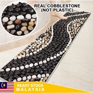 Real Cobblestone Foot Walking Reflexology Massage Mat Pad