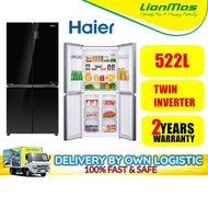 Haier 522L Multi Door Refrigerator Fridge - Peti Sejuk Freezer