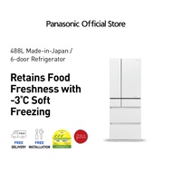 Panasonic Premium MIJ Made In Japan 6-Door Refrigerator NR-F603GT-WS