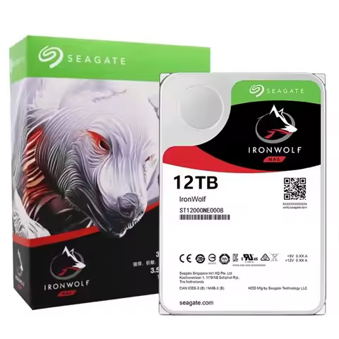 For 12TB IronWolf Pro 12TB 7200RPM SATA 6Gb/s 3.5" NAS HDD New