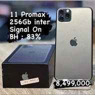 iphone 11 promax 256gb inter second