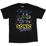 Sonic h Children's T-shirt Fashion Tops for Boys Girls Distro Age 1 2 3 4 5 6 7 8 9 10 11 12 Years