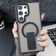 [ SAMSUNG S24 FE | S23 ULTRA | S24 ULTRA | S25 ULTRA ] PREMIUM CASE MAGNETIC + KICKSTANDING MATTE BA
