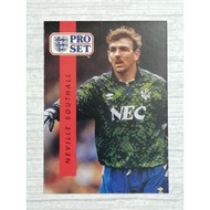 EVERTON Team Card (EVERTON) PRO SET 1990-91 ENGLISH PREMIER LEAGUE