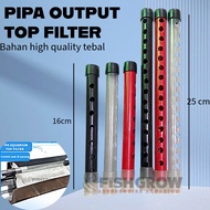 CLEAR PIPE AQUARIUM TOP FILTER BOX FILTER AQUARIUM FILTER