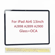 OEM Front Screen Outer Glass With OCA  Frame Sticker For iPad Pro Air 6 13 inch A2898 A2899 A2900 LC