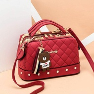 [Ready Stock]Women's Handbag Stylish Fashion elegant bag-6166-PBM