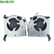 Laptop Cooling Fan For Lenovo Legion 5-17ARH05H 17IMH05H 17IMH05 82GN 81Y8 82B3 Fit 5F10S13915 5F10S