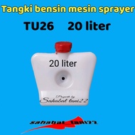 Tangki bensin sprayer TU26 tangki bensin mesin semprotan hama TU26 20 liter