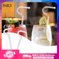 [Ready stock]  Drinking Straw with Free Cleaning Brush Removable Plug Reusable Flute Style Design En