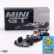 MIni GT 521 AlphaTauri AT03#22 Yuki Tsunoda 2022 Abu Dhabi Grand Prix 1/64 Đồ chơi mô hình xe hơi