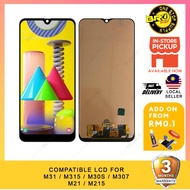 BROSHOP Compatible Amoled Lcd For SAM M31 / M30S / M21 / M315 / M307 / M215 / M315F Touch Screen Dig