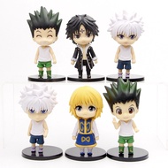 โมเดล ฮันเตอร์ Hunter X Hunter 6 แบบ ขนาด 10-11 Cm.  พร้อมส่ง เก็บเงินปลายทางได้