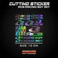 RCB Sticker 1 set cutting sticker pack racing boy GARAGE STICKER