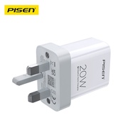 PISEN A829 Mobile Charger USB-C 20W Universal Adapter Adapter Charger Quick Fast Wall ChargerTravel 