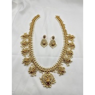 Indian Ethnic Necklace with Earring / South Indian Jewellery