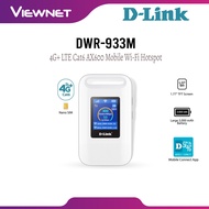 D-Link DWR-933M 4G+ LTE Cat6 WiFi 6 Mobile Hotspot Router Portable SIM Card Dual Band 3000mAh Displa