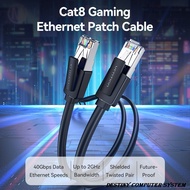 Vention Cat8 RJ45 SFTP Patch Cable Black 10M Meter 15M Meter/ 20M Meter/ - IKK