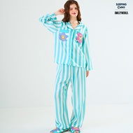 SLEEPING CLOUD Pajamas | 1 LYOCELL Soft And Cool Fabric Comfortable To Wear : Long Sleeves Smiley WE