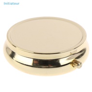 [Initiatour] Metal Pill boxes Medicine Organizer Container Medicine Case Pill Candy Box