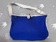 Brady Kinross Large 藍色斜孭袋. not porter, billingham bag
