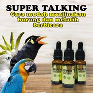 SUPER TALKING VITAMIN PENAMBAH KECERDASAN BURUNG PARUH BENGKOK DAN BEO KAKATUA