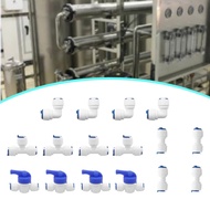 [lzdjlmy1zs] 16x 3/8" Od Tube Fittings Water Tube Fitting Accessory Ball Valve+T+L+i for  Osmosis Wa
