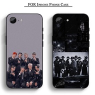 LH27 ATEEZ logo iPhone 11 12 Pro Max Mini 6 7 8 Plus Plus 6S X XS Max XR SE Soft Case