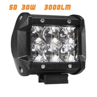 5D 30W Led Work Light for Motorcycle JEEP BOAT ATV UTV
