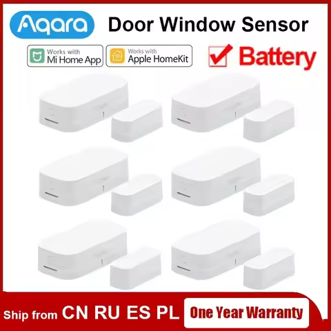 Aqara Door Window Sensor Zigbee Wireless Connection Alarm Smart Mini Door Sensor Work With Aqara Gat