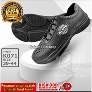 Komin All Style 39-44 Black Men's PVC Shoes Men's Work Shoes Men's Rubber Shoes /
