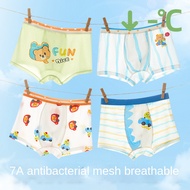 4pcs Boys' Boxer Brief Boy's Premium Underwear High Quality Boxer Shorts For Kids