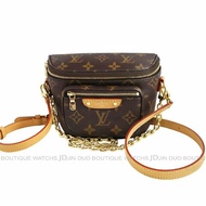 金鐸精品~2562 LOUIS VUITTTON LV路易威登M82335 Mini Bumbag經典圓花腰包款側肩背包