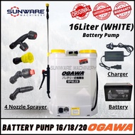 OGAWA BATTERY PUMP 16L/18L/20L OGAWA Knapsack Battery Sprayer Pump / Pam Racun Bateri / OGAWA BATTER