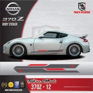 👍👍 NISSAN 370Z CAR BODY STICKER SET 370Z - 12