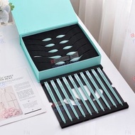 Tiffany&Co 蒂芙尼 瓷炫彩筷子勺子套裝 禮盒裝