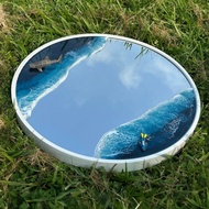海洋鏡子  直徑40cm   環氧樹脂Epoxy 可使用文化幣