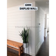6mm x 150mm Shiplap Wall Mdf Board shiplap