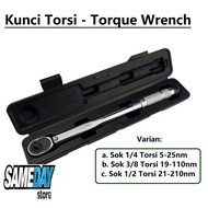 Torque Wrench Moment Torque Wrench Two Way Spanner 1/4 Torque 4-25nm 3/8 Torque 19-110nm 1/2 Inch