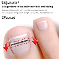 [Brightnessdin] 2Pcs Ingrown Toenail Corrector Tools Pedicure Recover Embed Toe Nail Professional In