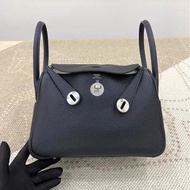Hermes Lindy 26 黑銀