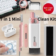 All-in-One 7-Piece Computer Cleaning Kit with Brush, Keycap Puller, Earphone and Phone Screen Cleane